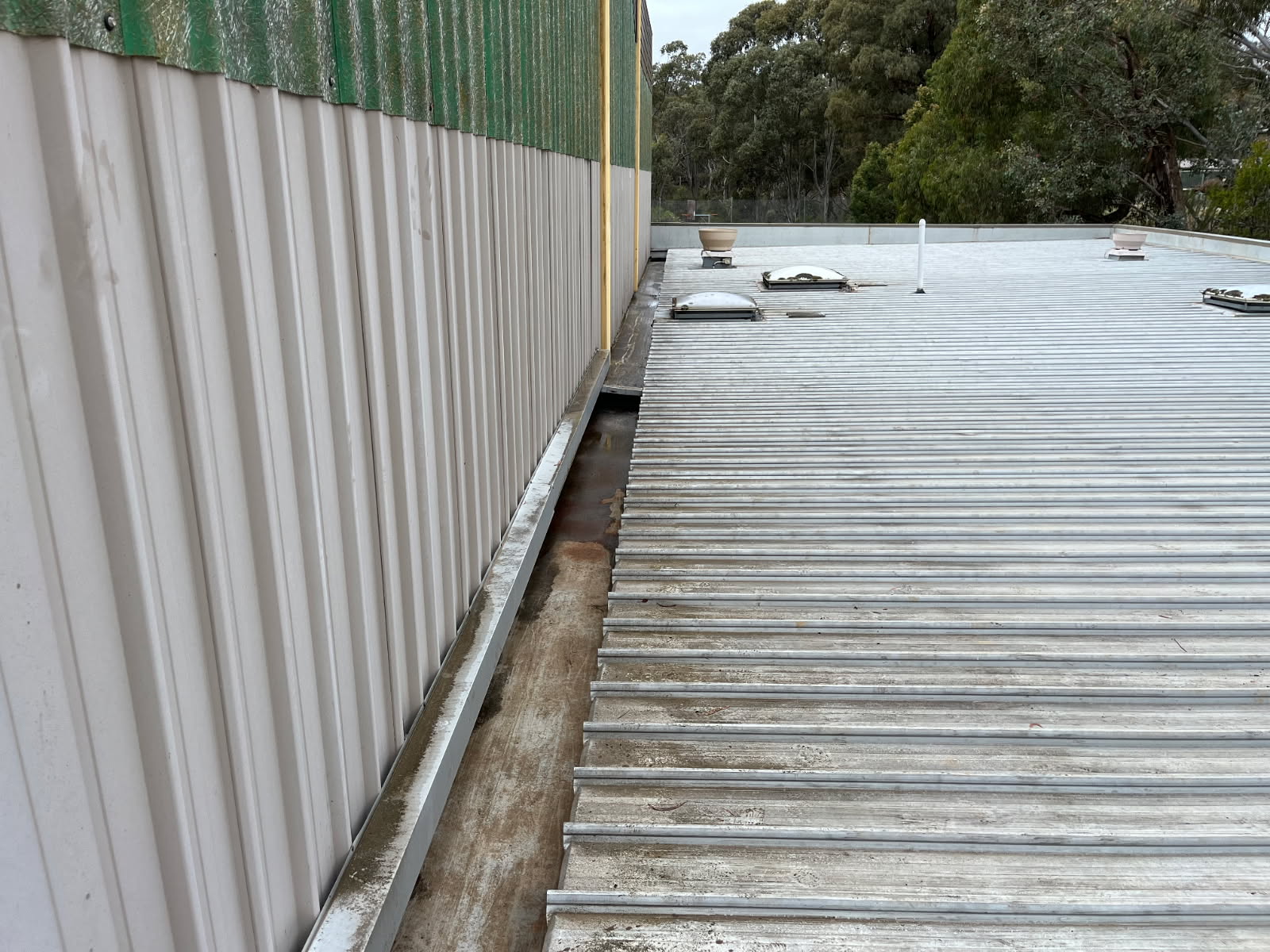 Roof and gutter clean gymnasium Castlemaine - photo 3