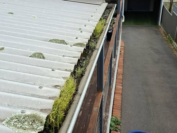 Gutter Clean Before Painting — Bendigo